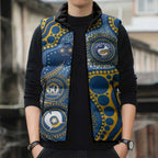 Eels NAIDOC Week 2026 Personalised Sleeveless Puffer Jacket 50 Years of Deadly Aboriginal Art