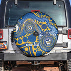 Eels NAIDOC Week 2026 Personalised Spare Tire Cover 50 Years of Deadly Aboriginal Art