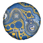 Eels NAIDOC Week 2026 Personalised Spare Tire Cover 50 Years of Deadly Aboriginal Art