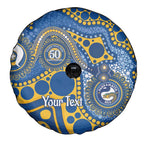 Eels NAIDOC Week 2026 Personalised Spare Tire Cover 50 Years of Deadly Aboriginal Art