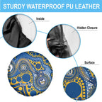 Eels NAIDOC Week 2026 Personalised Spare Tire Cover 50 Years of Deadly Aboriginal Art