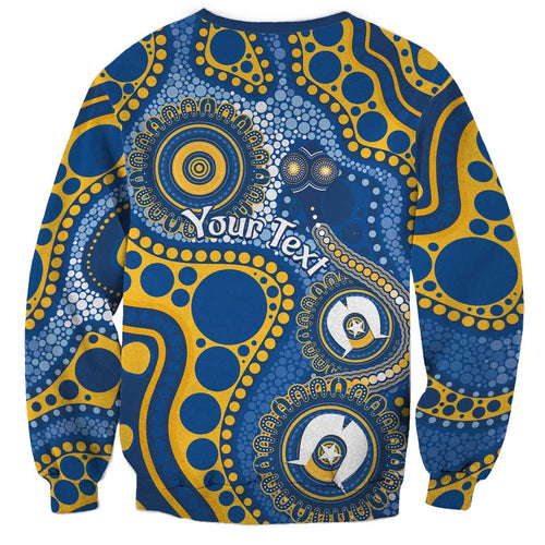 Eels NAIDOC Week 2026 Personalised Sweatshirt 50 Years of Deadly Aboriginal Art