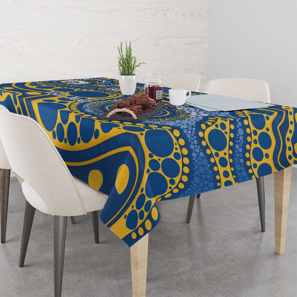 Eels NAIDOC Week 2026 Personalised Tablecloth 50 Years of Deadly Aboriginal Art