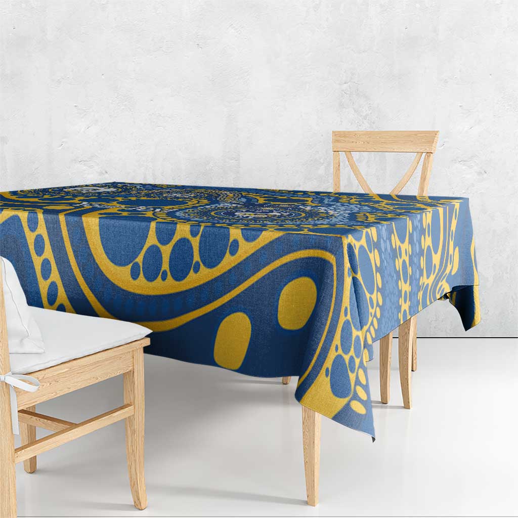 Eels NAIDOC Week 2026 Personalised Tablecloth 50 Years of Deadly Aboriginal Art