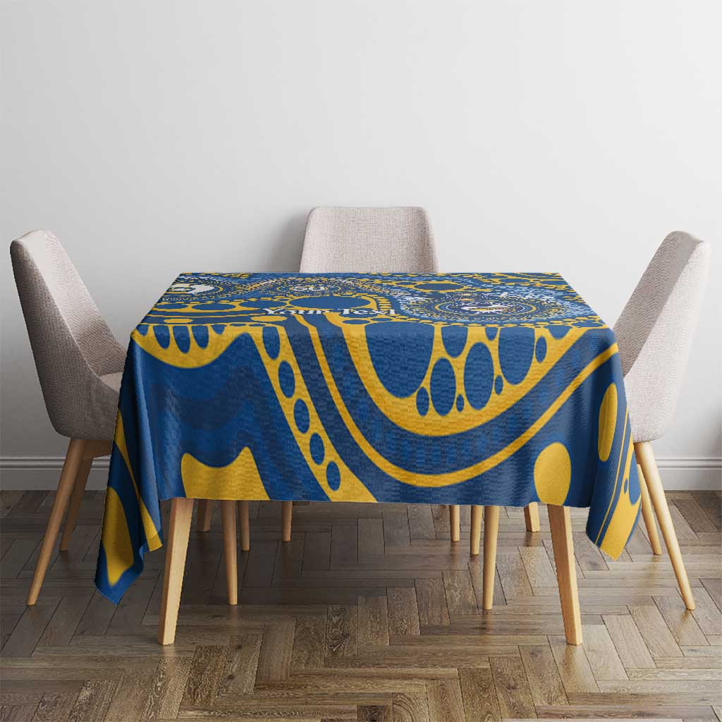 Eels NAIDOC Week 2026 Personalised Tablecloth 50 Years of Deadly Aboriginal Art