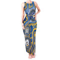 Eels NAIDOC Week 2026 Personalised Tank Maxi Dress 50 Years of Deadly Aboriginal Art