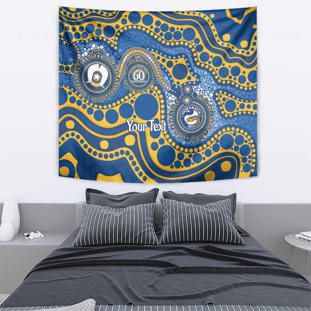 Eels NAIDOC Week 2026 Personalised Tapestry 50 Years of Deadly Aboriginal Art