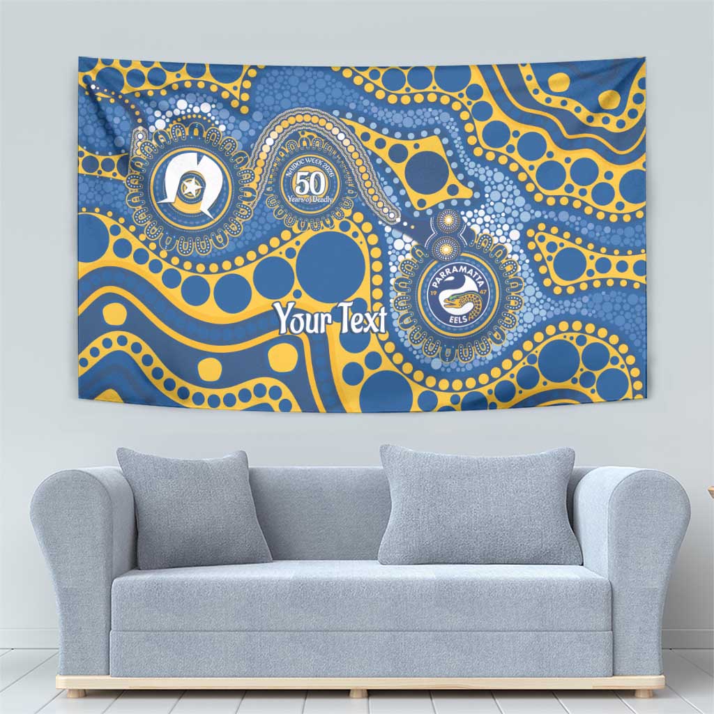 Eels NAIDOC Week 2026 Personalised Tapestry 50 Years of Deadly Aboriginal Art