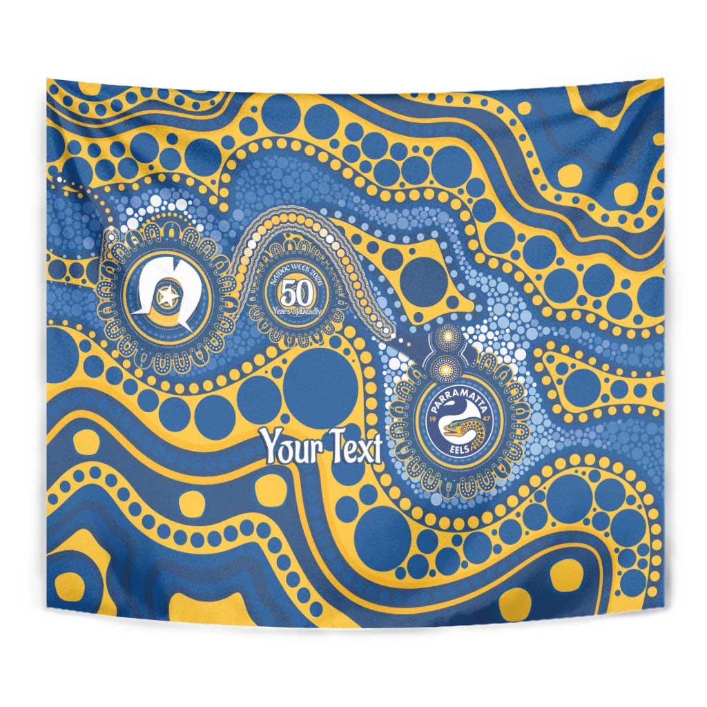 Eels NAIDOC Week 2026 Personalised Tapestry 50 Years of Deadly Aboriginal Art