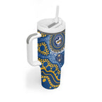 Eels NAIDOC Week 2026 Personalised Tumbler With Handle 50 Years of Deadly Aboriginal Art