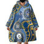 Eels NAIDOC Week 2026 Personalised Wearable Blanket Hoodie 50 Years of Deadly Aboriginal Art