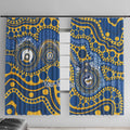 Eels NAIDOC Week 2026 Personalised Window Curtain 50 Years of Deadly Aboriginal Art