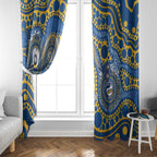 Eels NAIDOC Week 2026 Personalised Window Curtain 50 Years of Deadly Aboriginal Art