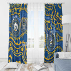Eels NAIDOC Week 2026 Personalised Window Curtain 50 Years of Deadly Aboriginal Art