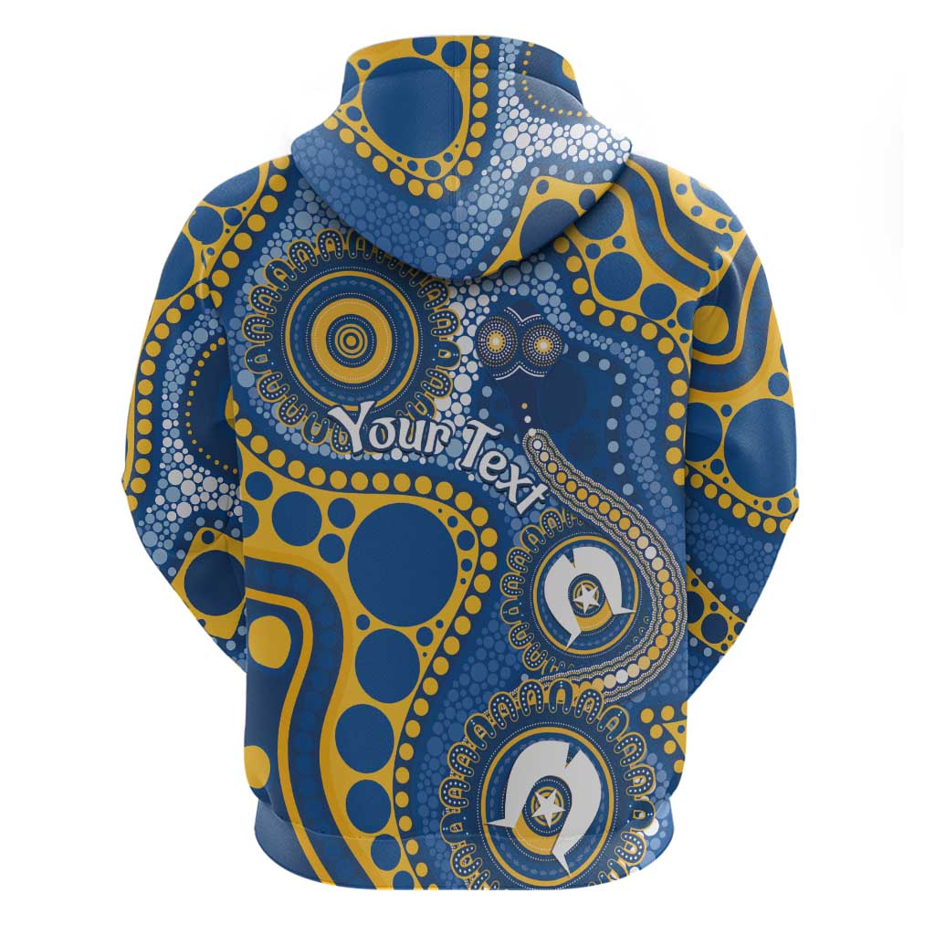 Eels NAIDOC Week 2026 Personalised Zip Hoodie 50 Years of Deadly Aboriginal Art