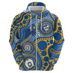 Eels NAIDOC Week 2026 Personalised Zip Hoodie 50 Years of Deadly Aboriginal Art