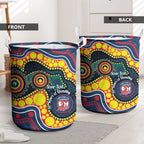 Roosters NAIDOC Week 2026 Personalised Laundry Basket 50 Years of Deadly Aboriginal Art