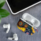 Roosters NAIDOC Week 2026 Personalised AirPods Case 50 Years of Deadly Aboriginal Art