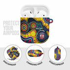 Roosters NAIDOC Week 2026 Personalised AirPods Case 50 Years of Deadly Aboriginal Art