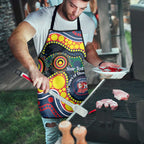 Roosters NAIDOC Week 2026 Personalised Apron 50 Years of Deadly Aboriginal Art