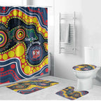 Roosters NAIDOC Week 2026 Personalised Bathroom Set 50 Years of Deadly Aboriginal Art