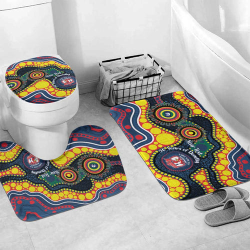 Roosters NAIDOC Week 2026 Personalised Bathroom Set 50 Years of Deadly Aboriginal Art