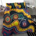 Roosters NAIDOC Week 2026 Personalised Bedding Set 50 Years of Deadly Aboriginal Art