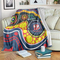 Roosters NAIDOC Week 2026 Personalised Blanket 50 Years of Deadly Aboriginal Art