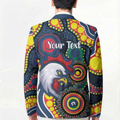 Roosters NAIDOC Week 2026 Personalised Blazer 50 Years of Deadly Aboriginal Art