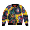 Roosters NAIDOC Week 2026 Personalised Bomber Jacket 50 Years of Deadly Aboriginal Art