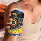 Roosters NAIDOC Week 2026 Personalised 4 in 1 Can Cooler Tumbler 50 Years of Deadly Aboriginal Art