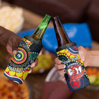 Roosters NAIDOC Week 2026 Personalised 4 in 1 Can Cooler Tumbler 50 Years of Deadly Aboriginal Art