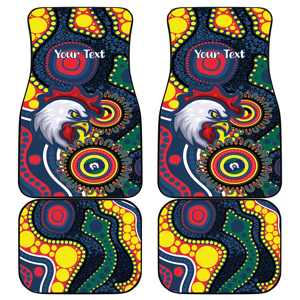 Roosters NAIDOC Week 2026 Personalised Car Mats 50 Years of Deadly Aboriginal Art