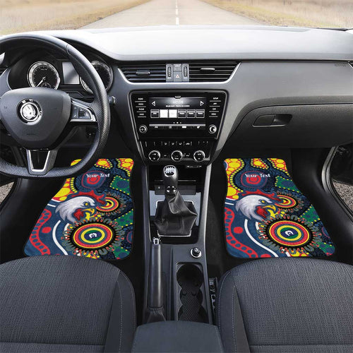 Roosters NAIDOC Week 2026 Personalised Car Mats 50 Years of Deadly Aboriginal Art