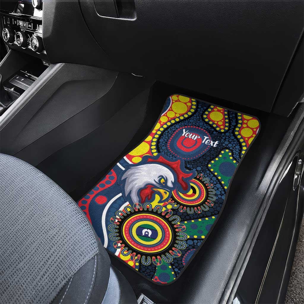Roosters NAIDOC Week 2026 Personalised Car Mats 50 Years of Deadly Aboriginal Art