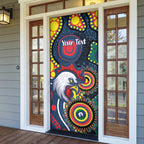 Roosters NAIDOC Week 2026 Personalised Door Cover 50 Years of Deadly Aboriginal Art