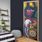 Roosters NAIDOC Week 2026 Personalised Door Cover 50 Years of Deadly Aboriginal Art