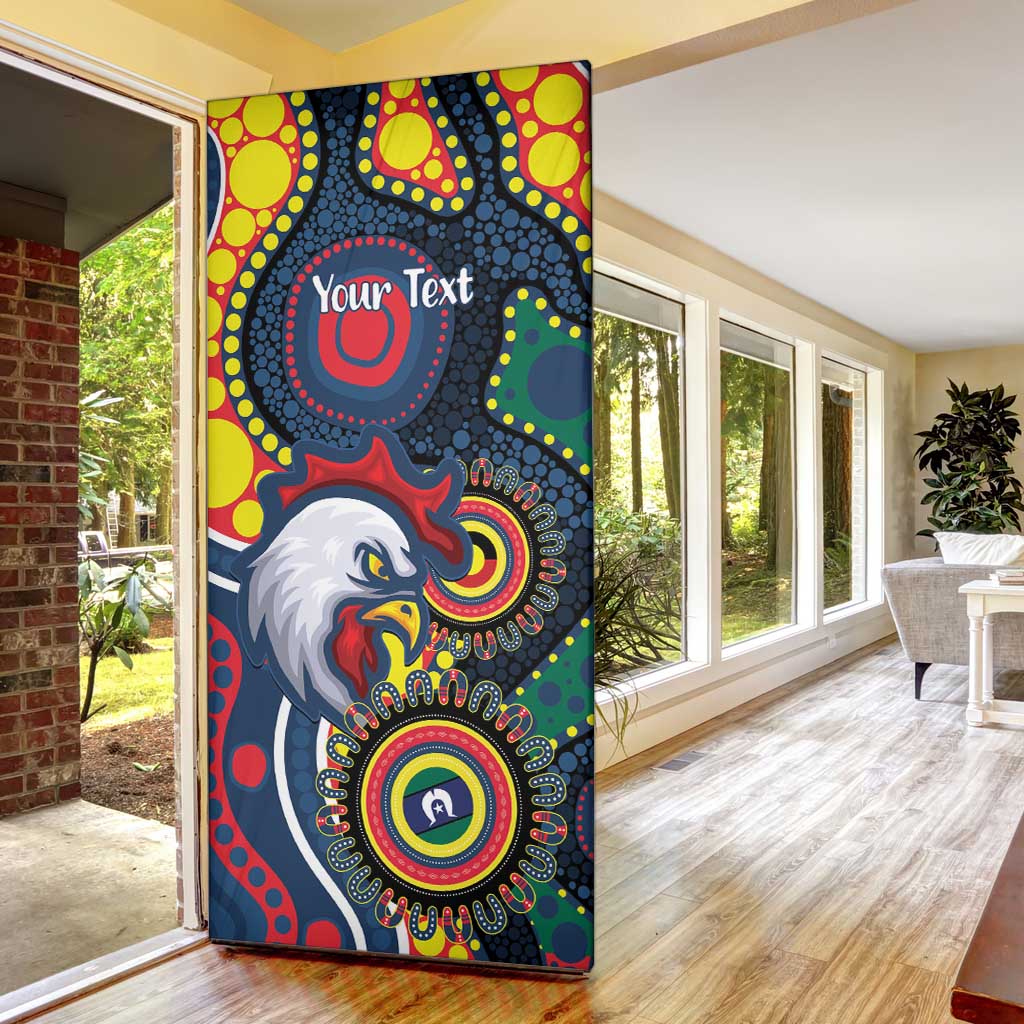 Roosters NAIDOC Week 2026 Personalised Door Cover 50 Years of Deadly Aboriginal Art