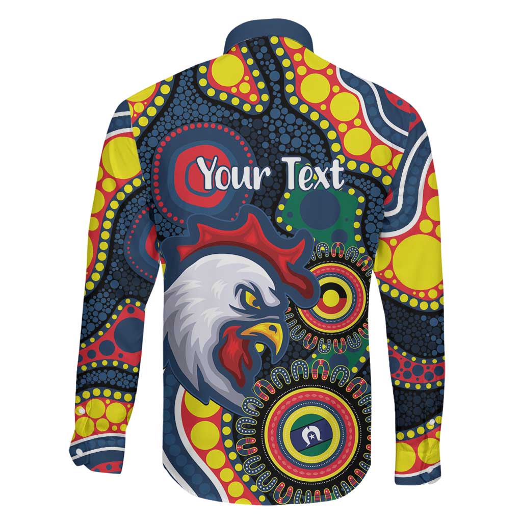 Roosters NAIDOC Week 2026 Personalised Family Matching Short Sleeve Bodycon Dress and Hawaiian Shirt 50 Years of Deadly Aboriginal Art