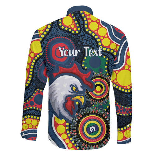Roosters NAIDOC Week 2026 Personalised Family Matching Summer Maxi Dress and Hawaiian Shirt 50 Years of Deadly Aboriginal Art