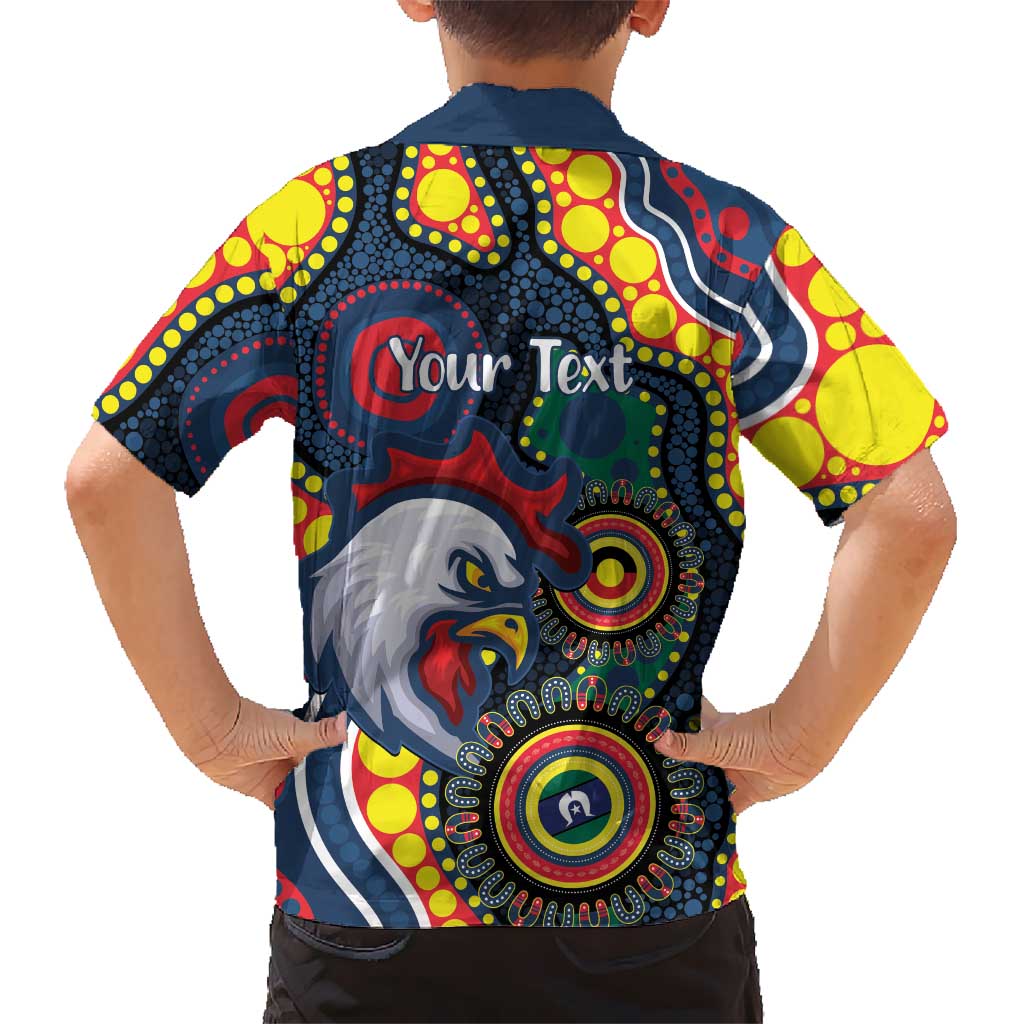 Roosters NAIDOC Week 2026 Personalised Family Matching Tank Maxi Dress and Hawaiian Shirt 50 Years of Deadly Aboriginal Art