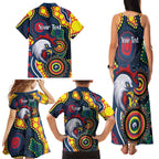 Roosters NAIDOC Week 2026 Personalised Family Matching Tank Maxi Dress and Hawaiian Shirt 50 Years of Deadly Aboriginal Art