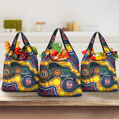 Roosters NAIDOC Week 2026 Personalised Grocery Bag 50 Years of Deadly Aboriginal Art