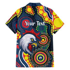 Roosters NAIDOC Week 2026 Personalised Hawaiian Shirt 50 Years of Deadly Aboriginal Art