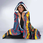 Roosters NAIDOC Week 2026 Personalised Hooded Blanket 50 Years of Deadly Aboriginal Art