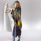 Roosters NAIDOC Week 2026 Personalised Hooded Blanket 50 Years of Deadly Aboriginal Art