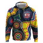 Roosters NAIDOC Week 2026 Personalised Hoodie 50 Years of Deadly Aboriginal Art