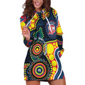 Roosters NAIDOC Week 2026 Personalised Hoodie Dress 50 Years of Deadly Aboriginal Art