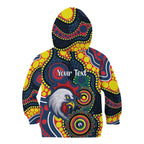 Roosters NAIDOC Week 2026 Personalised Kid Hoodie 50 Years of Deadly Aboriginal Art