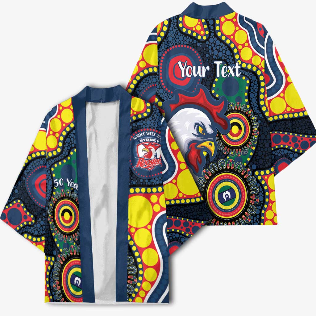 Roosters NAIDOC Week 2026 Personalised Kimono 50 Years of Deadly Aboriginal Art